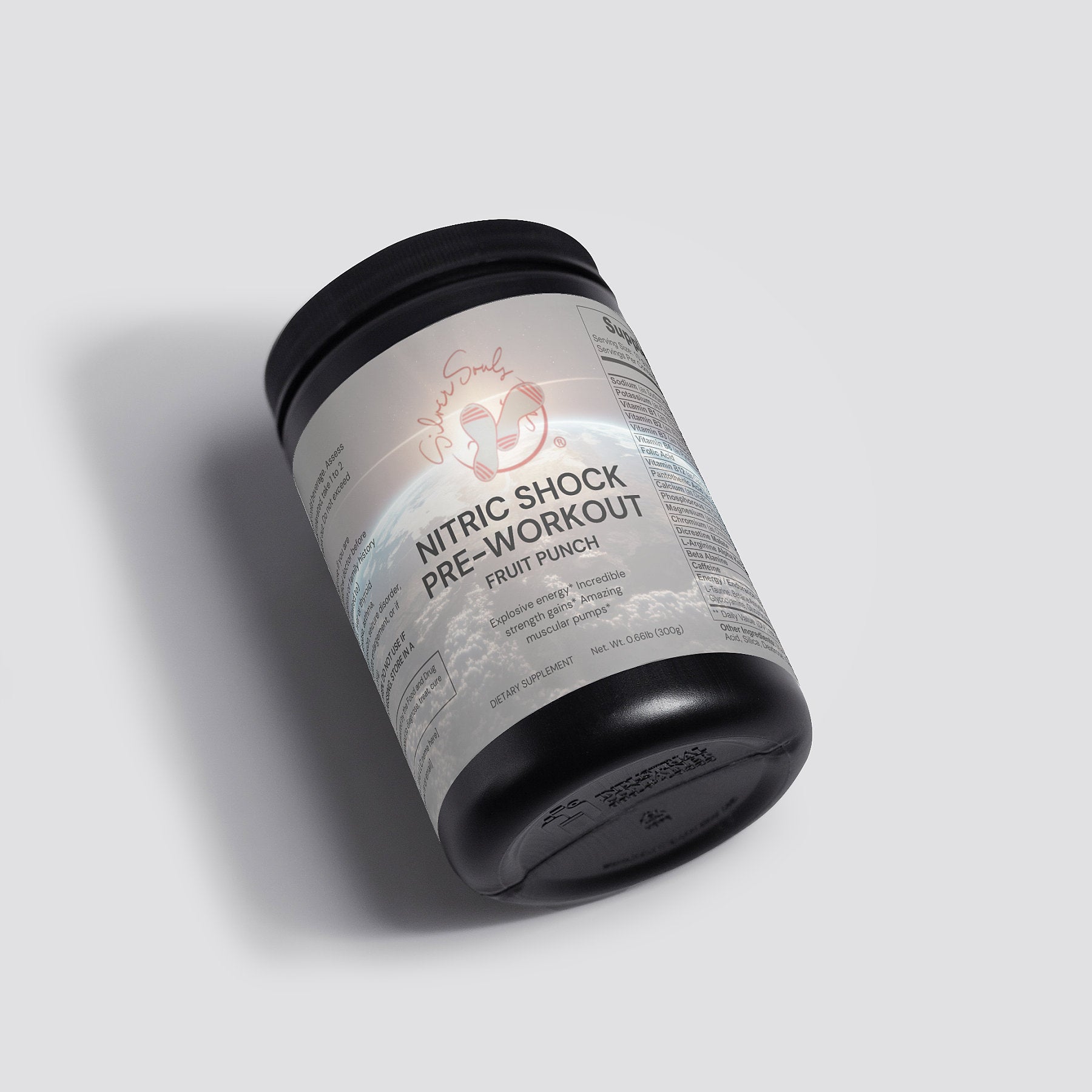 Nitric Shock Pre-Workout Powder (Fruit Punch)