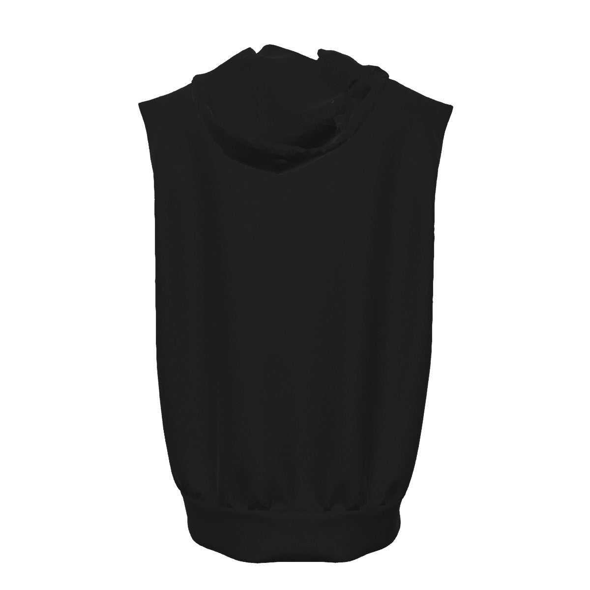 All-Over Print Men's Zipper-Up Sleeveless Hoodie