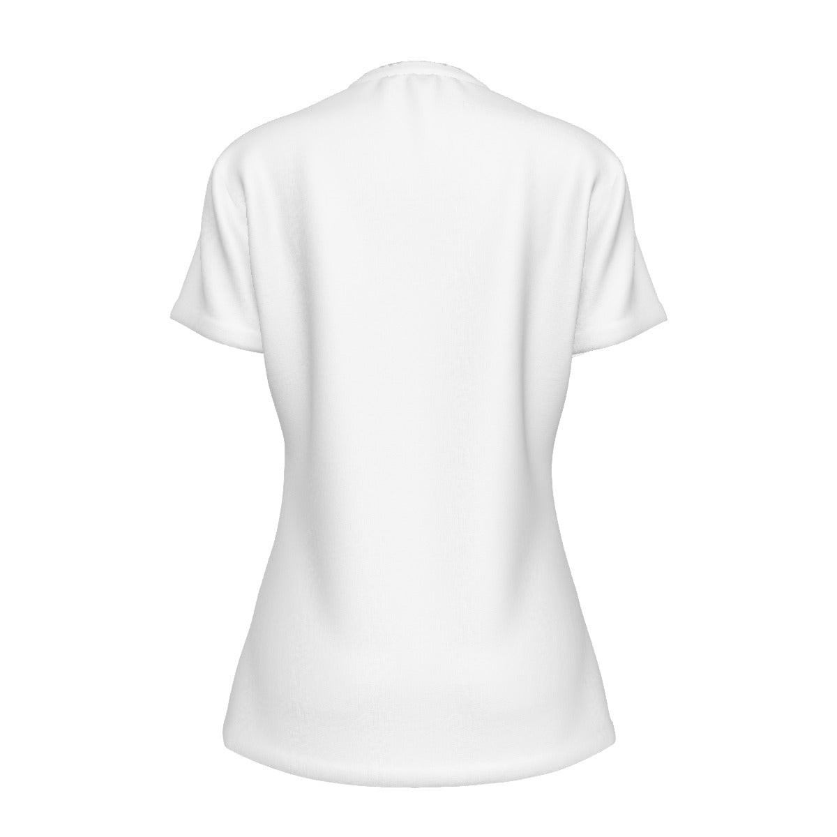 All-Over Print Women's Round Neck T-Shirt | 190GSM Cotton