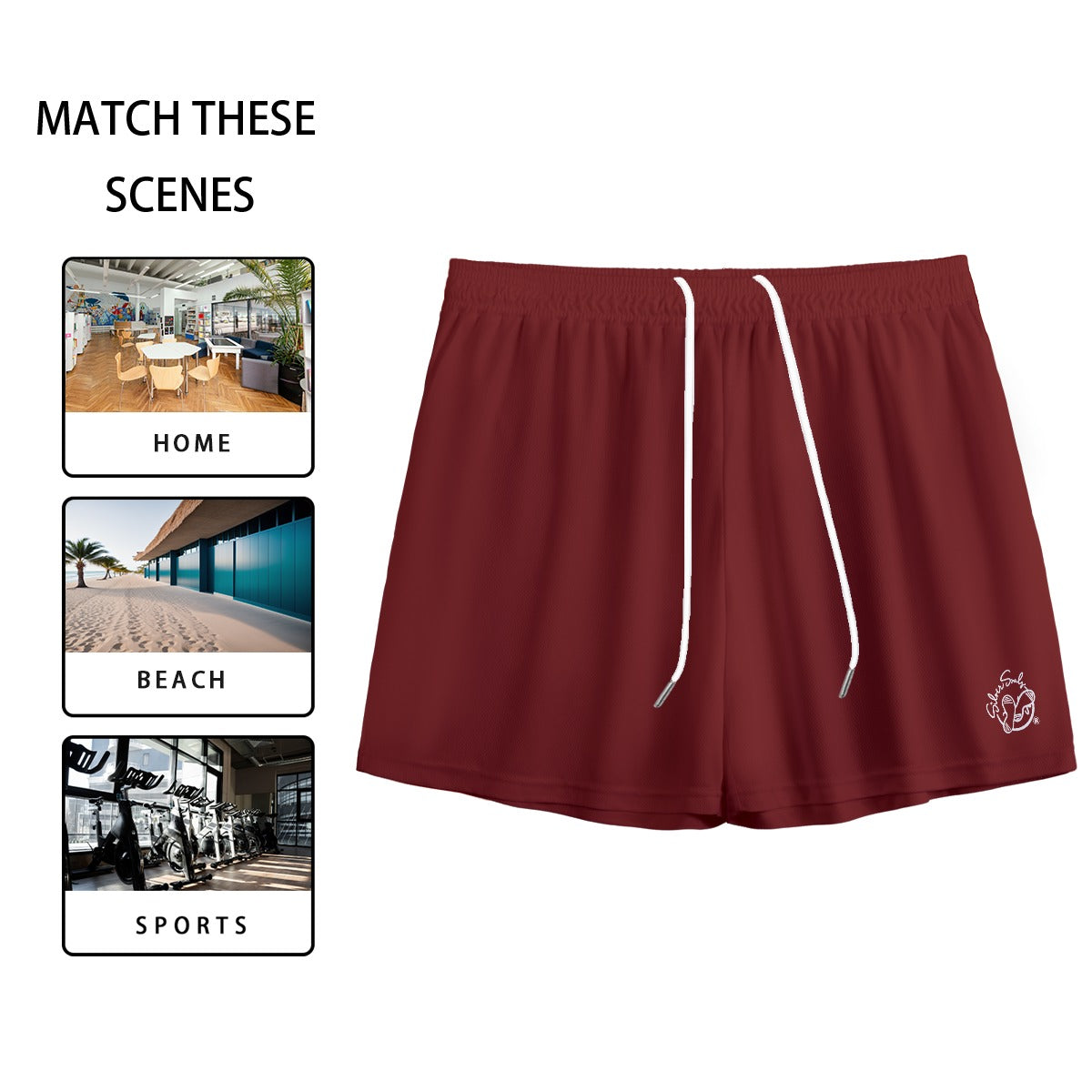 All-Over Print Men's Mesh Shorts