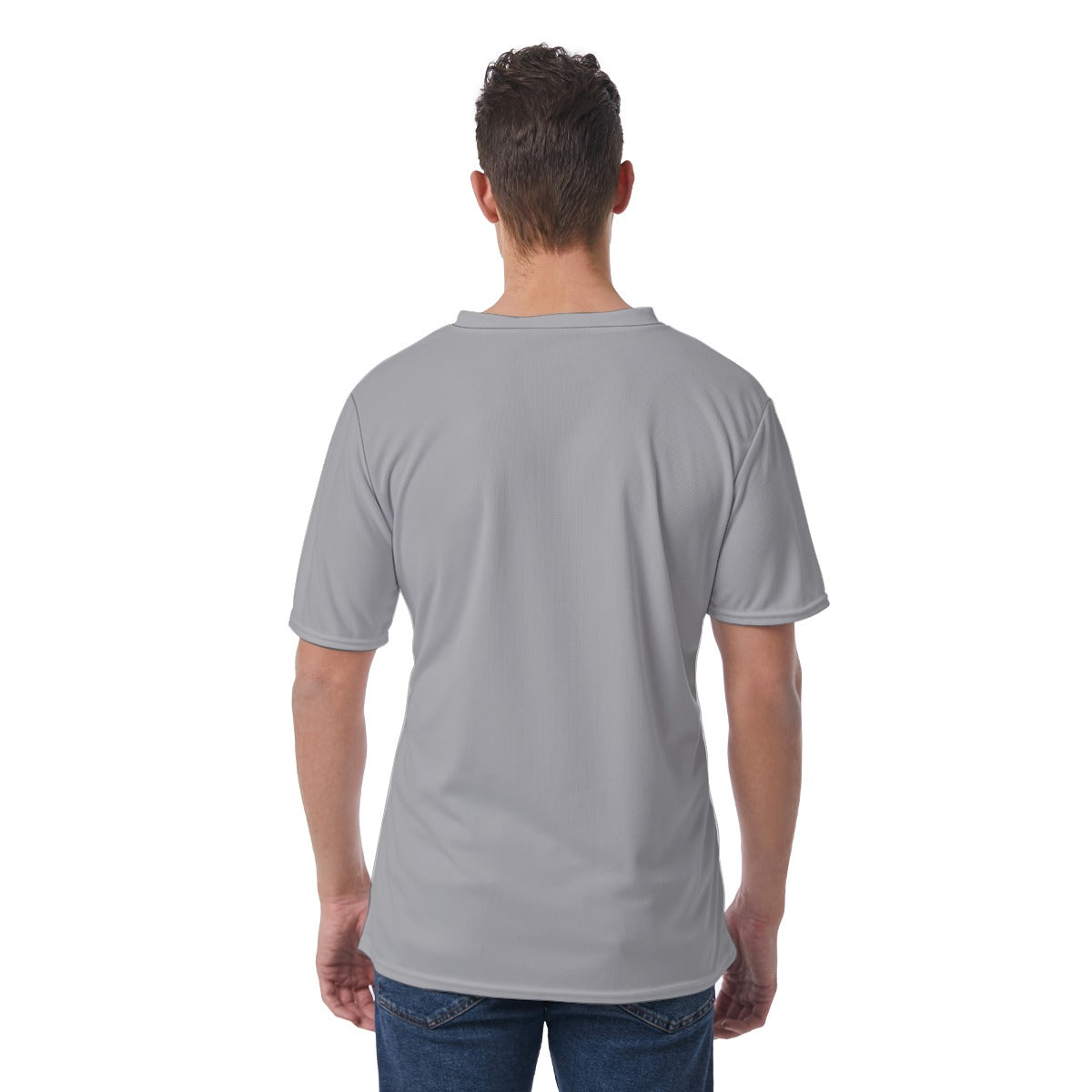 All-Over Print Men's V-Neck T-Shirt