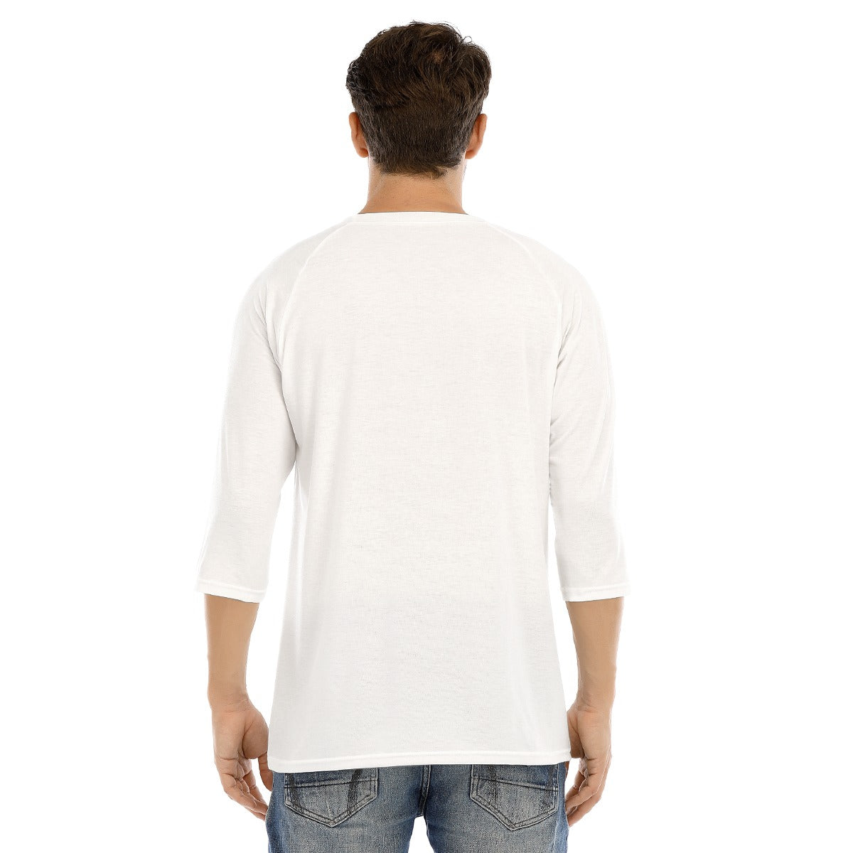 All-Over Print Men's O-neck Raglan Sleeve T-shirt