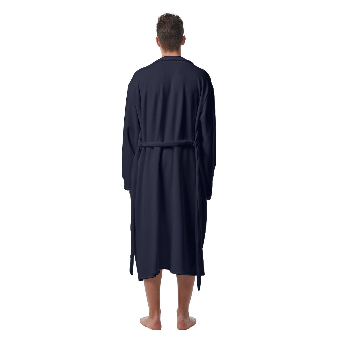 All-Over Print Men's Heavy Fleece Robe