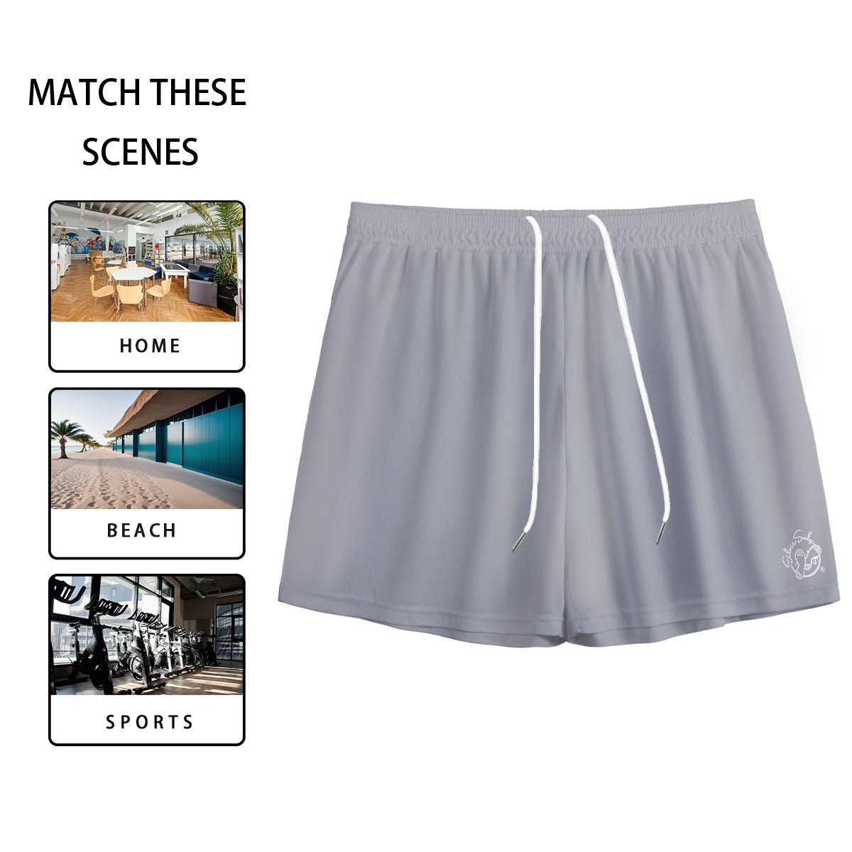 All-Over Print Men's Mesh Shorts