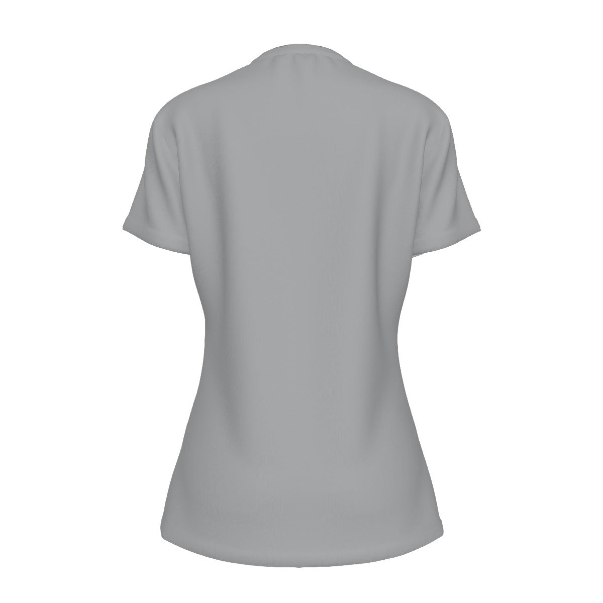 All-Over Print Women's Round Neck T-Shirt | 190GSM Cotton