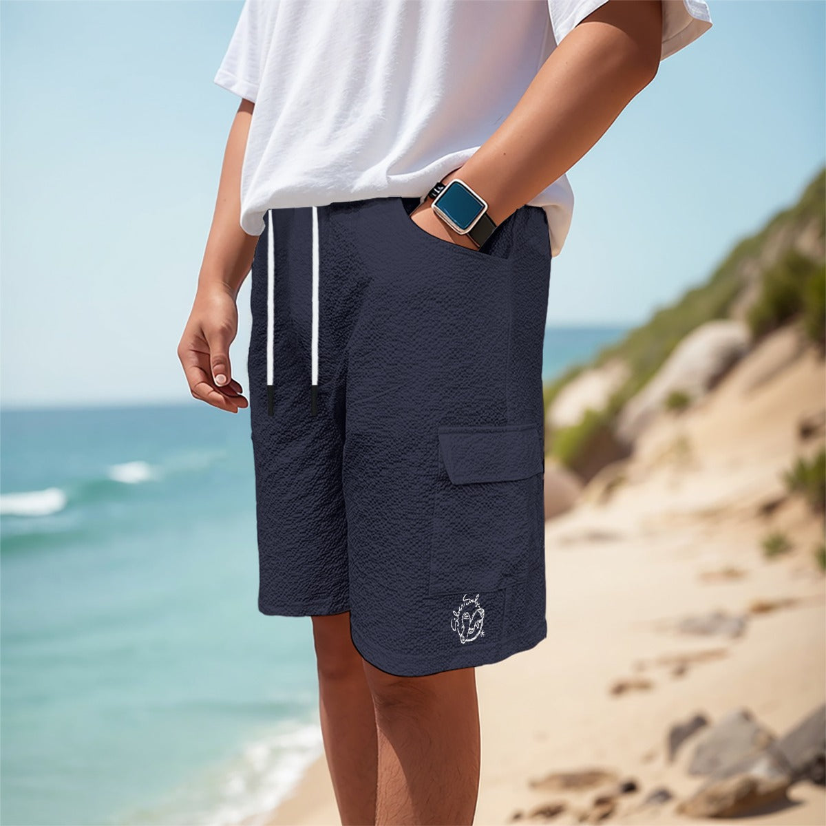 All-Over Print Men's Cargo Shorts