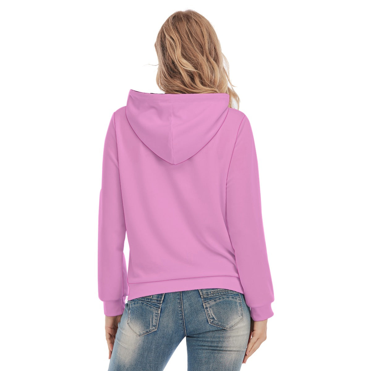 All-Over Print Women's Slim Pullover Hoodie