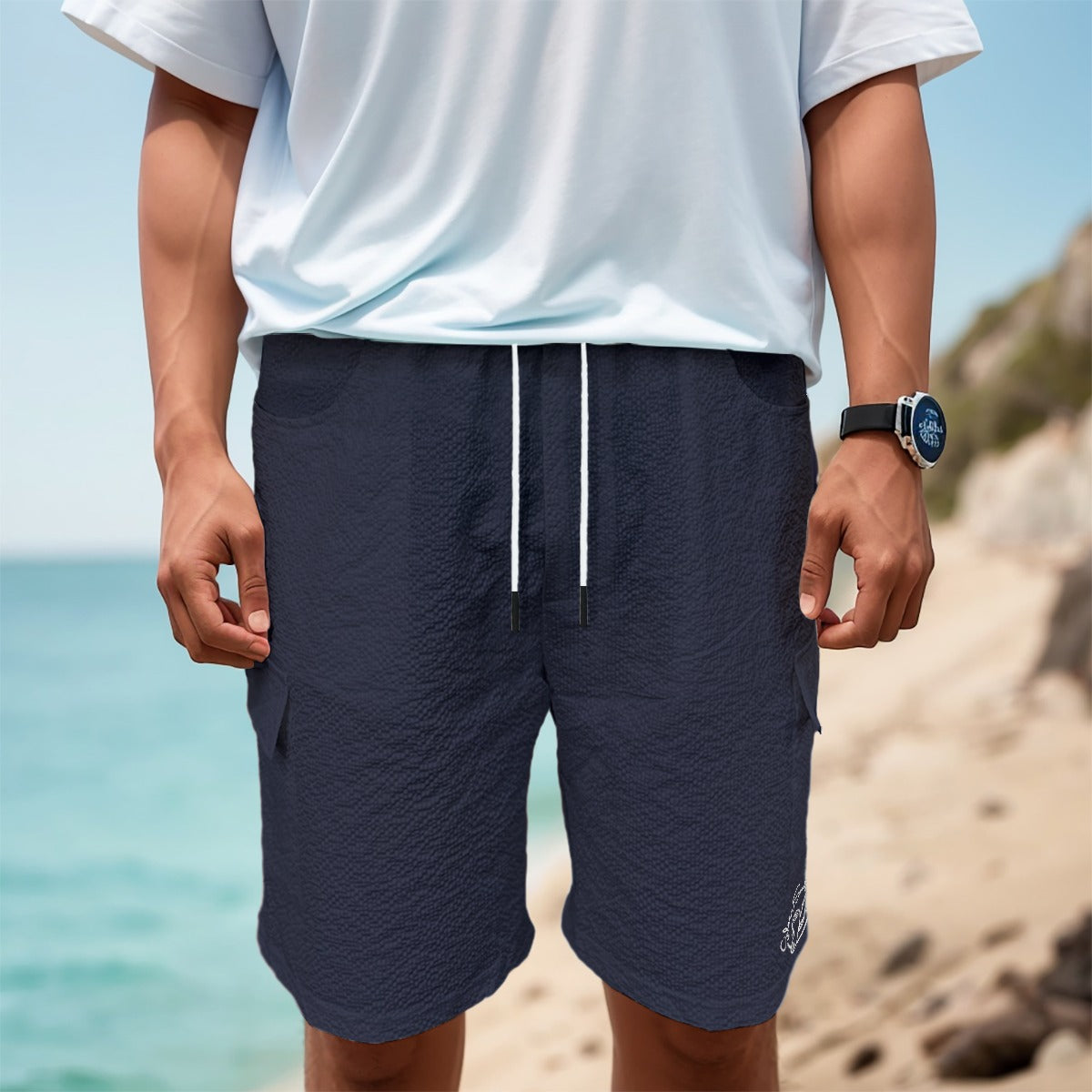 All-Over Print Men's Cargo Shorts