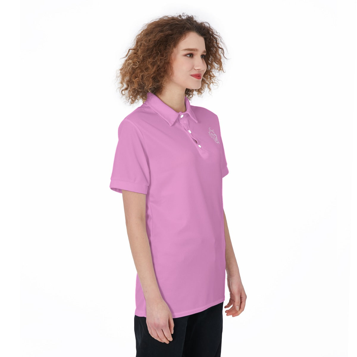 All-Over Print Women's Polo Shirt