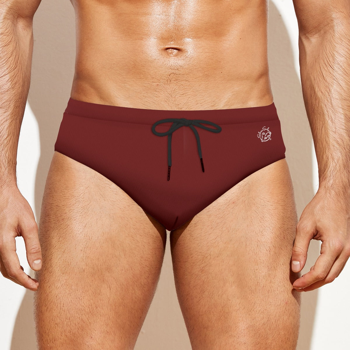 All-over print Men'S Drawstring Swim Briefs