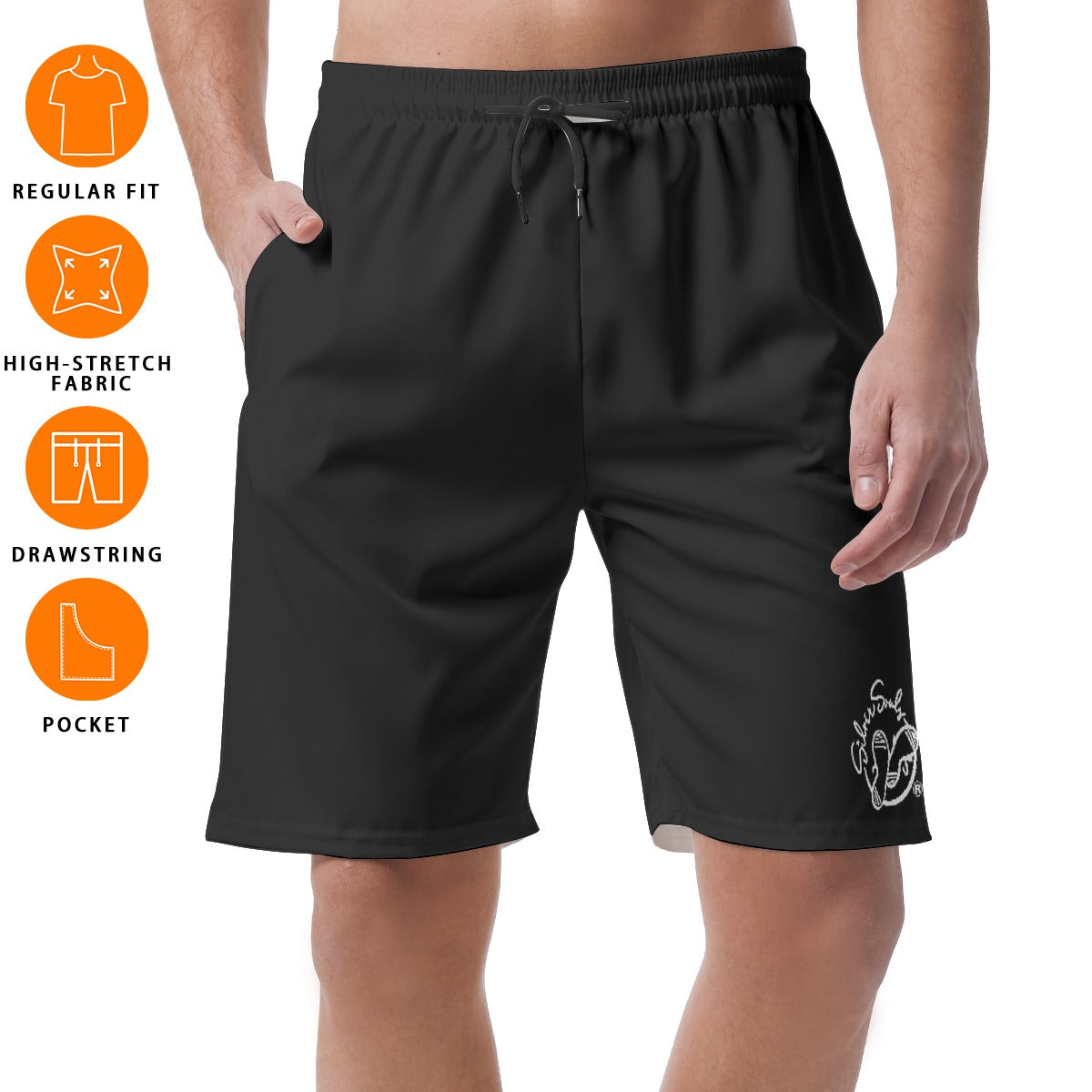 All-Over Print Men's Short Pants