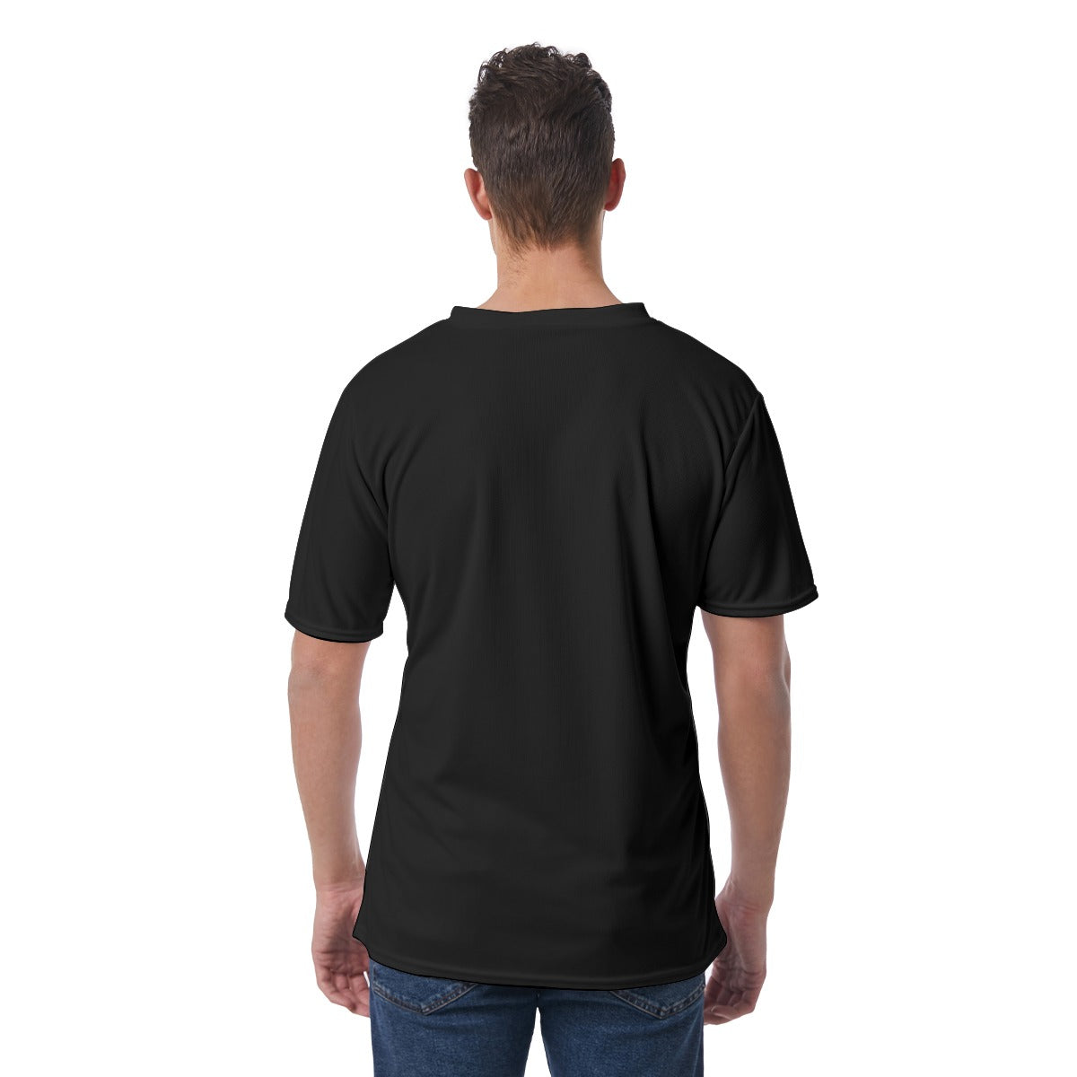 All-Over Print Men's V-Neck T-Shirt