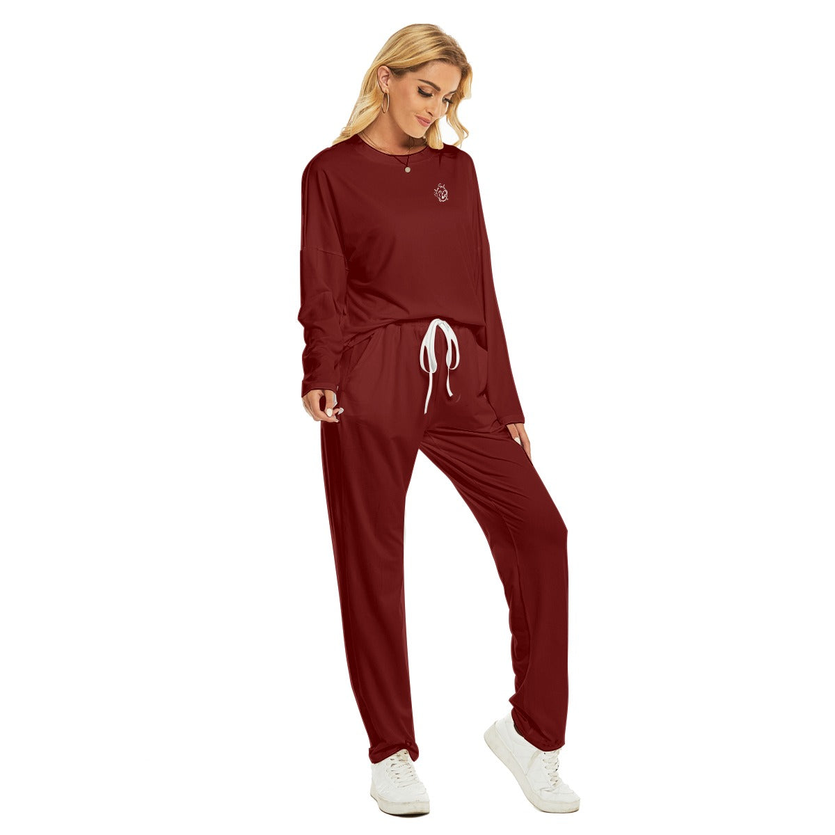 All-Over Print Women's Pajama Suit