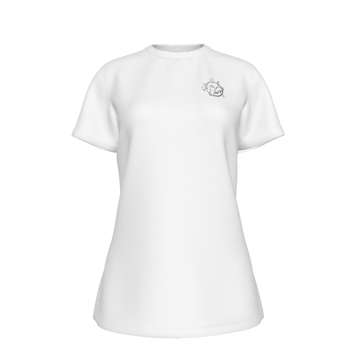 All-Over Print Women's Round Neck T-Shirt | 190GSM Cotton