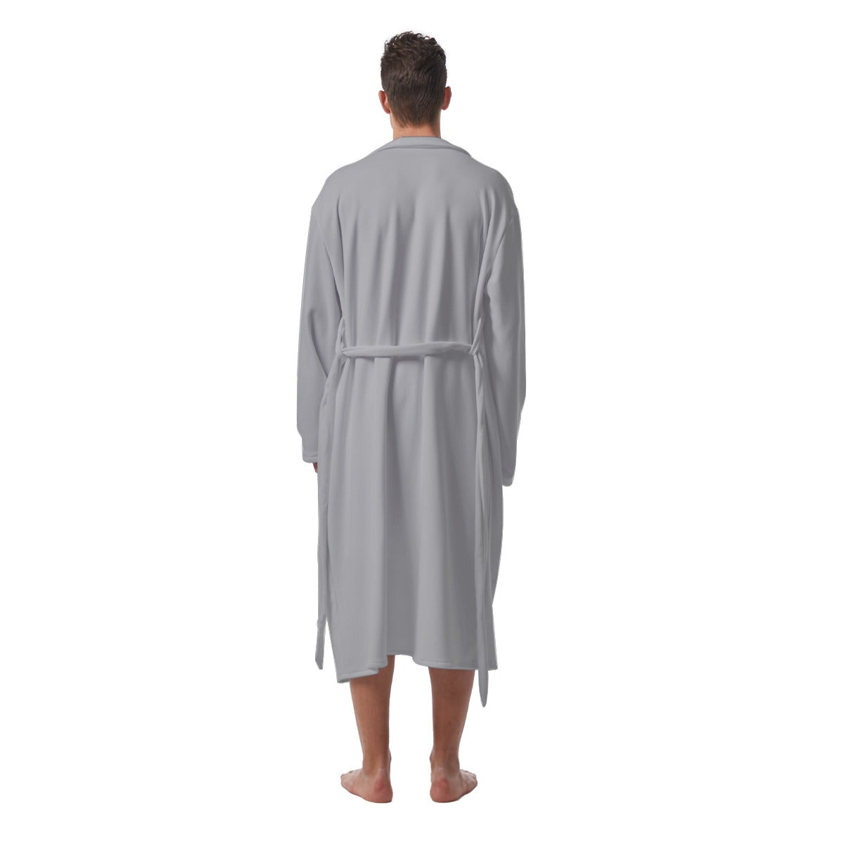 All-Over Print Men's Heavy Fleece Robe