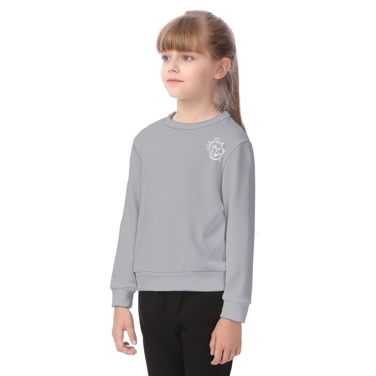 All-Over Print Kid's Thicken Sweater