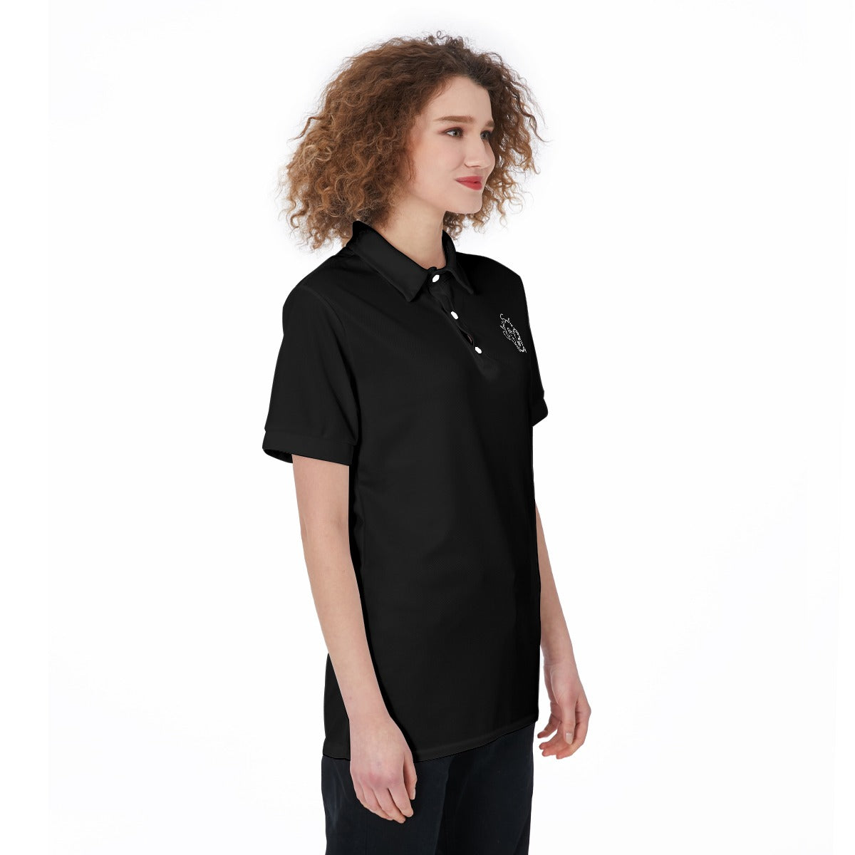 All-Over Print Women's Polo Shirt