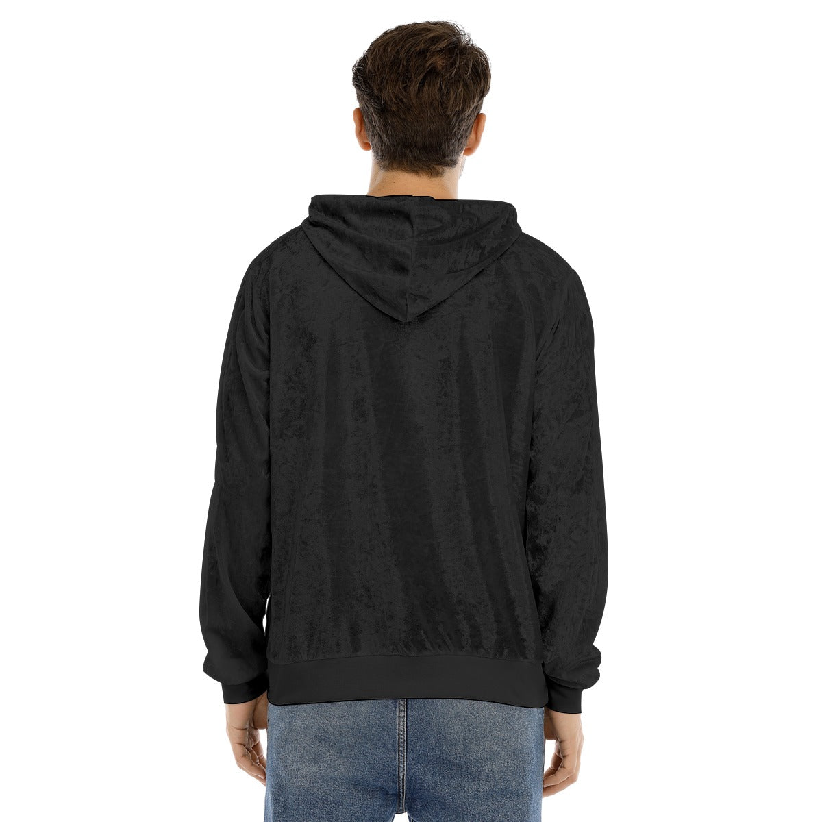 All-Over Print Men's Pullover Hoodie | Velvet