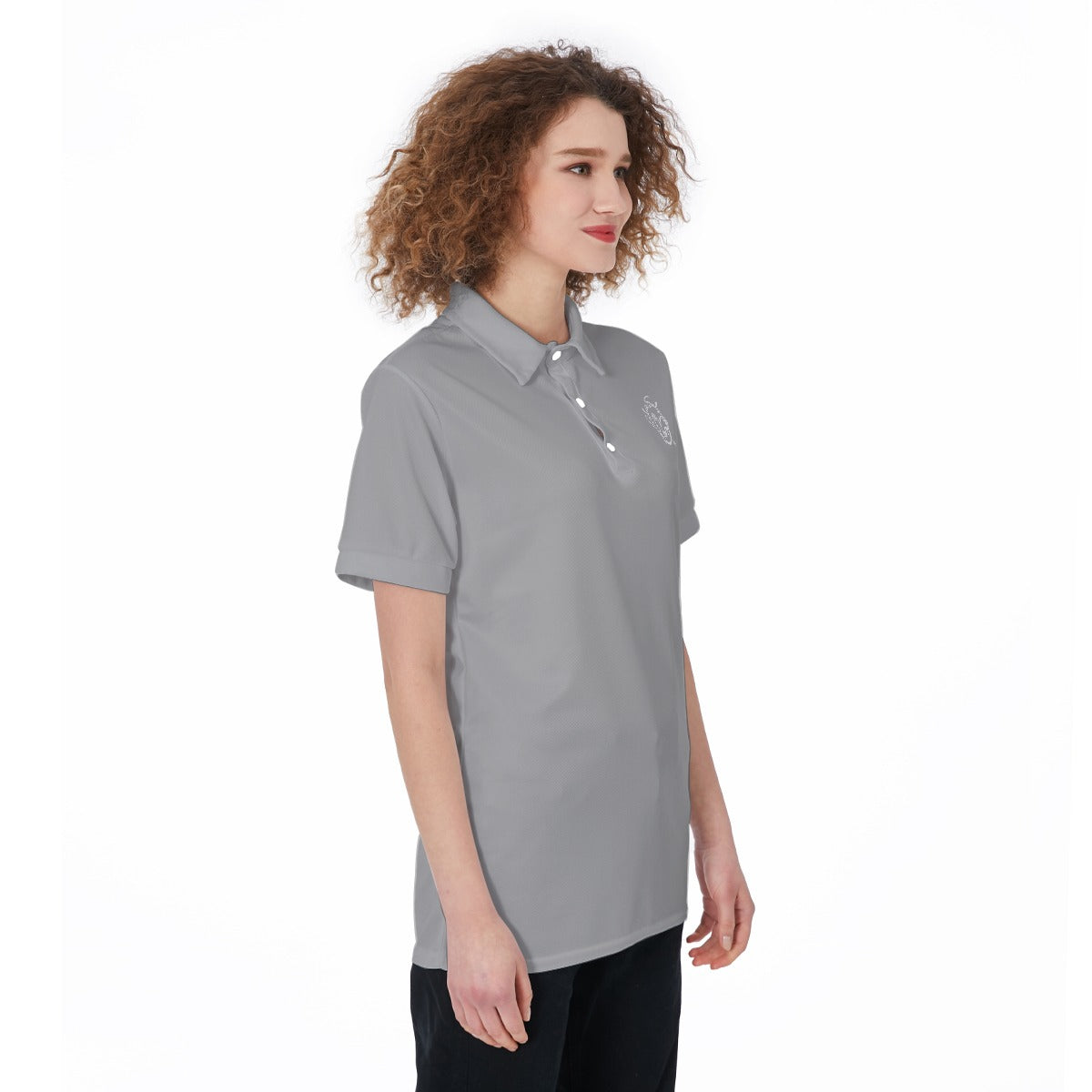 All-Over Print Women's Polo Shirt