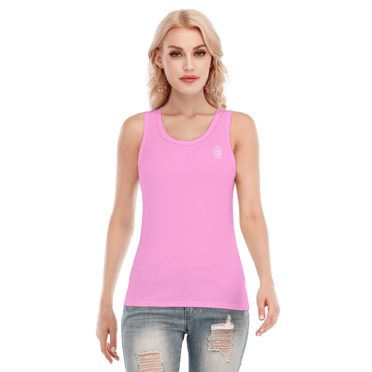 All-Over Print Women's Skinny Sport Tank Top