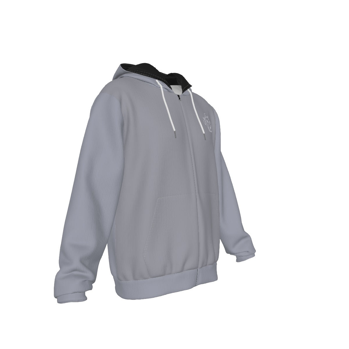 All-Over Print Men's Heavy Fleece Zip Up Hoodie