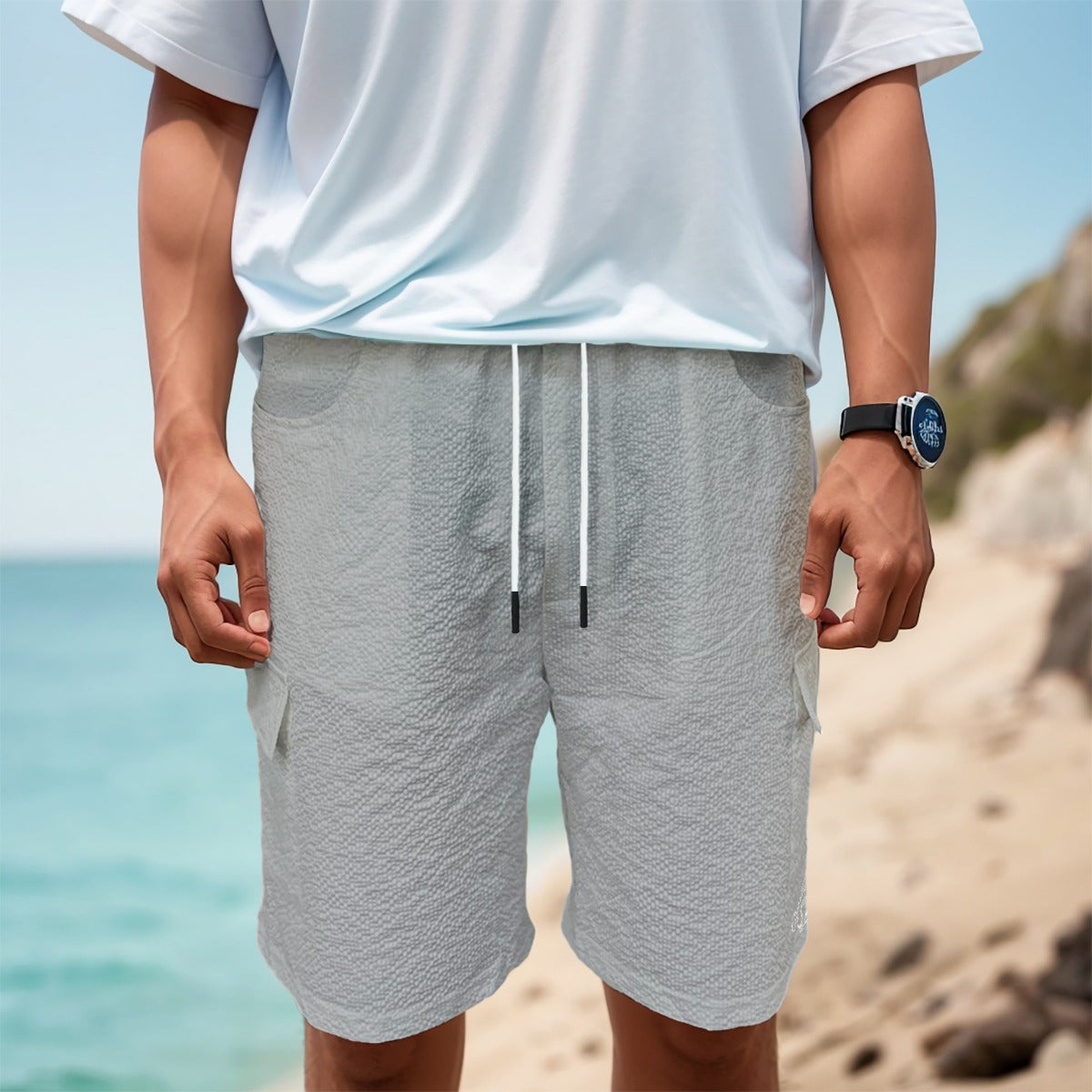 All-Over Print Men's Cargo Shorts