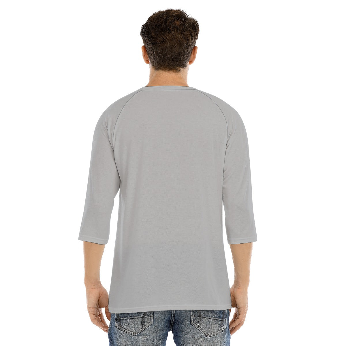 All-Over Print Men's O-neck Raglan Sleeve T-shirt