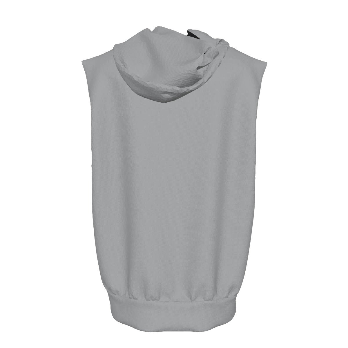 All-Over Print Men's Zipper-Up Sleeveless Hoodie