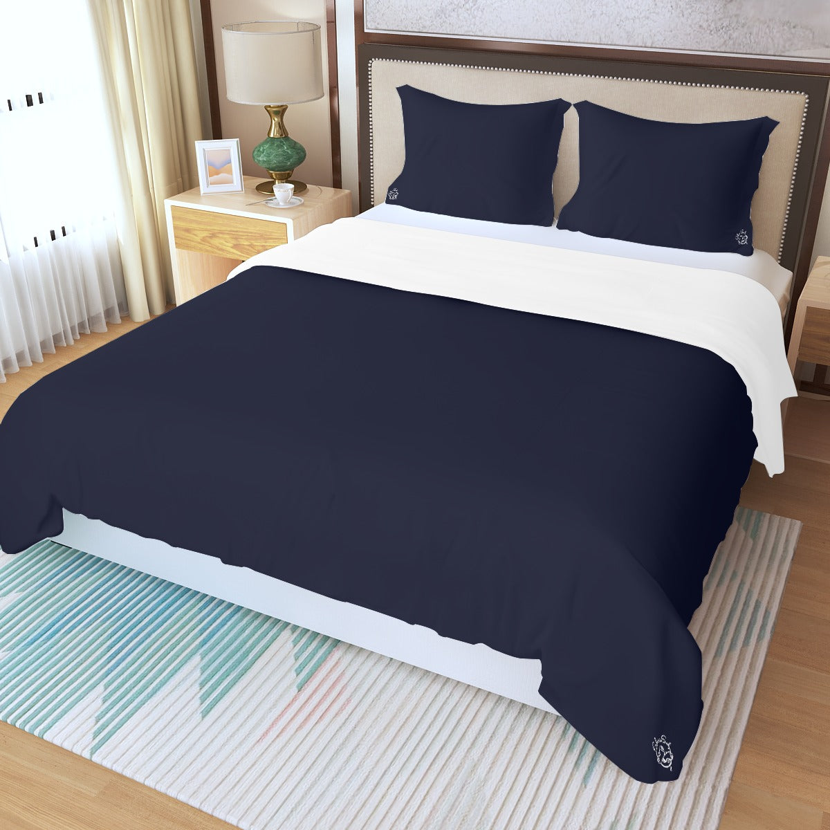 Three Piece Duvet Cover Set